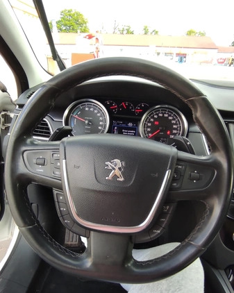 Peugeot 508 cena 27900 przebieg: 291000, rok produkcji 2012 z Nysa małe 562